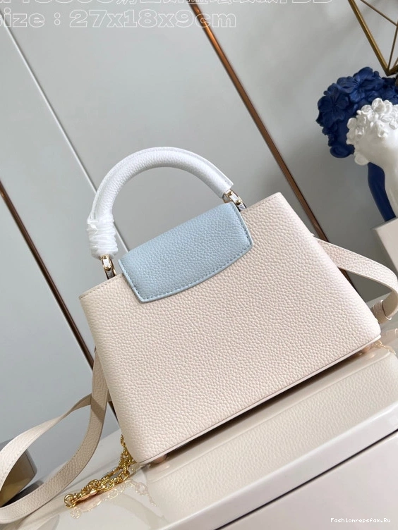 FS CHEAP CAPUCINES LOUIS BB-27*18*9CM VUITTON 0714